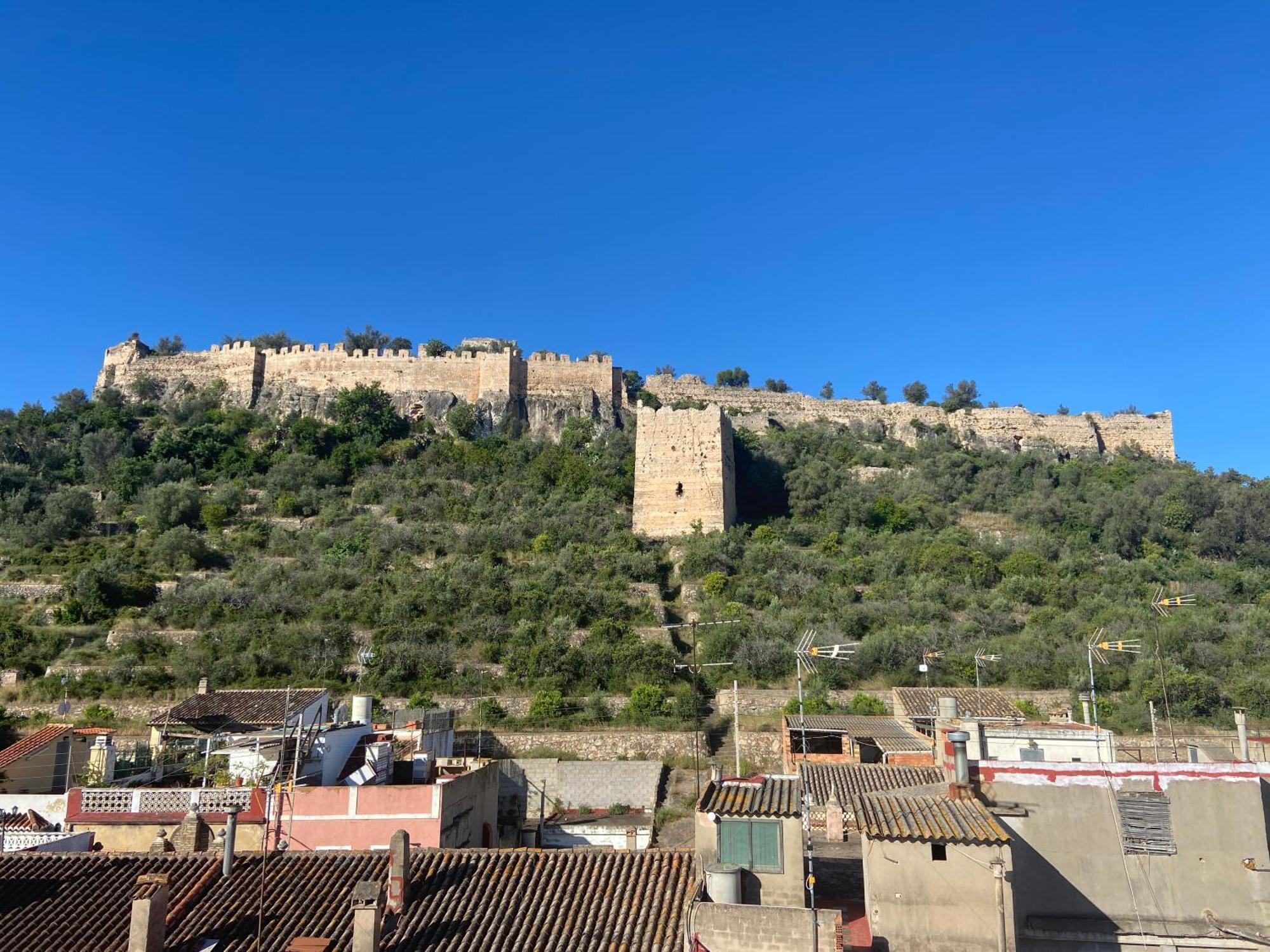 Casa Con Jacuzzi Y Piscina Con Vistas Al Castillo Corbera de Alcira Exterior photo